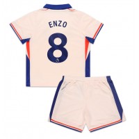 Maglie da calcio Chelsea Enzo Fernandez #8 Seconda Maglia Bambino 2024-25 Manica Corta (+ Pantaloni corti)